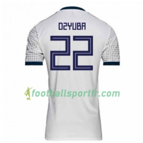 Tenue Russie Dzyuba 22 Exterieur Coupe du monde 2018 Maillot de Foot